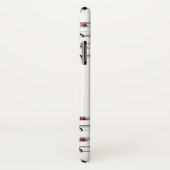 Individuelle Name Ladybugs Musiknoten iPhone X Fal Case-Mate iPhone Hülle (Hinten/Rechts)