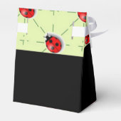 Individuelle Name-Ladybugs-Muster Geschenkschachtel (Rückseite)