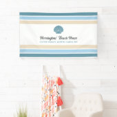 Individuelle Name & Lage Beach House Banner (Insitu)