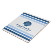 Individuelle Name & Lage Beach House Fliese (Seite)