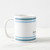 Individuelle Name & Lage Beach House Kaffeetasse (Links)