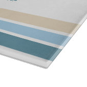 Individuelle Name & Lage Beach House Schneidebrett (Ecke)