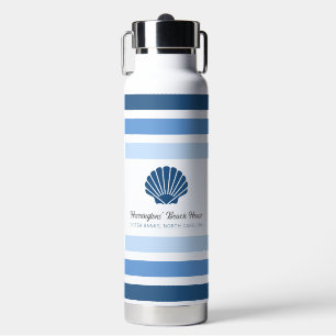 Individuelle Name & Lage Beach House Trinkflasche