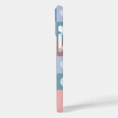 Individuelle Name & Lage - Muster Case-Mate iPhone Hülle (Rückseite / Links)