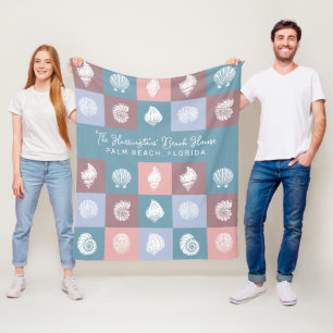 Individuelle Name & Lage - Muster Fleecedecke