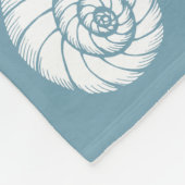 Individuelle Name & Lage - Muster Fleecedecke (Ecke)