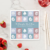 Individuelle Name & Lage - Muster Serviette (Beispiel)