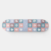 Individuelle Name & Lage - Muster Skateboard (Horizontal)
