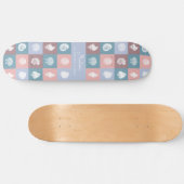 Individuelle Name & Lage - Muster Skateboard (Horizontal)
