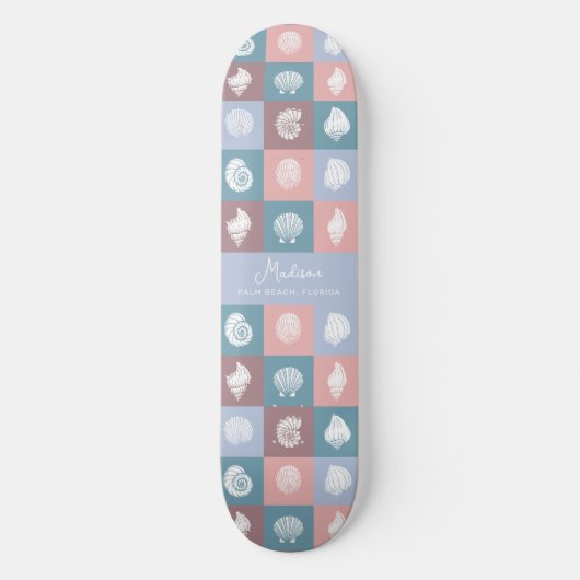 Individuelle Name & Lage - Muster Skateboard (Vorderseite)
