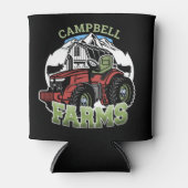 Individuelle Name Landbetrieb Stalltraktor Bauer Dosenkühler (Vorderseite)