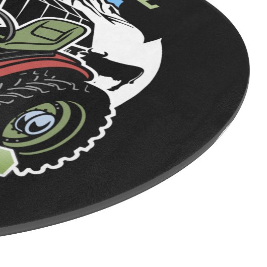 Individuelle Name Landwirtschafts-Traktor-Bauer Schneidebrett (Ecke)