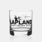 INDIVIDUELLE NAME LAPLAND WHISKYGLAS (Rückseite)