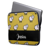 Individuelle Name Laptopschutzhülle (Vorderseite Links)