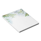 Individuelle Name Laubwälder im Freien Notizblock (angewinkelt)