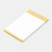 Individuelle Name Lehrer Stationery Wertgutschrift Post-it Klebezettel (angewinkelt)