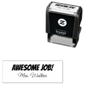 Individuelle Name LehrerInnen-Briefmarke Permastempel (Beispiel)