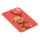 Individuelle Name Liebe Teddy Magnet (Rechte Seite)