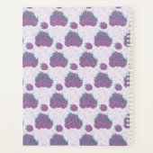 Individuelle Name Lila Berries Planer (Rückseite)
