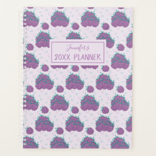 Individuelle Name Lila Berries Planer