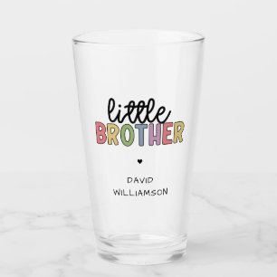 Individuelle Name Little Brother Niedlich Personal Glas