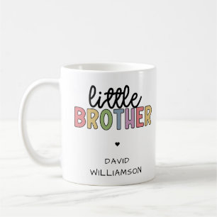 Individuelle Name Little Brother Niedlich Personal Kaffeetasse