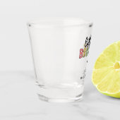 Individuelle Name Little Brother Niedlich Personal Schnapsglas (Links)