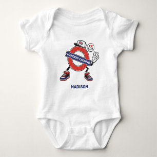 Individuelle Name London Anruf Baby Strampler