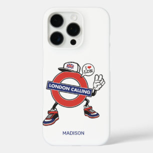 Individuelle Name London Anruf iPhone 16 Pro Hülle