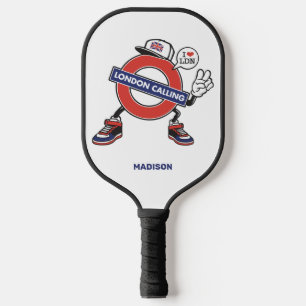 Individuelle Name London Anruf Pickleball Schläger