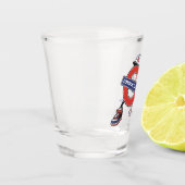 Individuelle Name London Anruf Schnapsglas (Links)