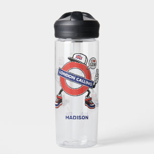 Individuelle Name London Anruf Trinkflasche