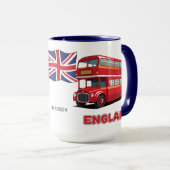 Individuelle Name London England Tasse (VorderseiteRechts)