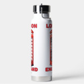 Individuelle Name London England Trinkflasche (Links)