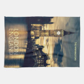 Individuelle Name London Geschirrtuch (Horizontal)