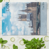 Individuelle Name London Geschirrtuch (Gefaltet)