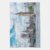 Individuelle Name London Geschirrtuch (Vertikal)
