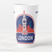 Individuelle Name London Milchtasse (Vorderseite)