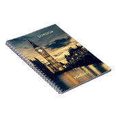 Individuelle Name London Notizblock (Rechte Seite)
