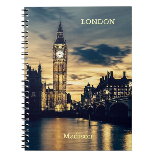 Individuelle Name London Notizblock (Vorderseite)