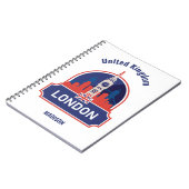 Individuelle Name London Notizblock (Linke Seite)