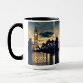 Individuelle Name London Tasse (Links)