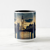 Individuelle Name London Tasse (Zentrum)