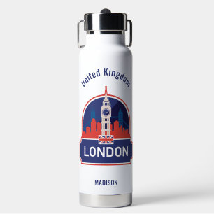 Individuelle Name London Trinkflasche