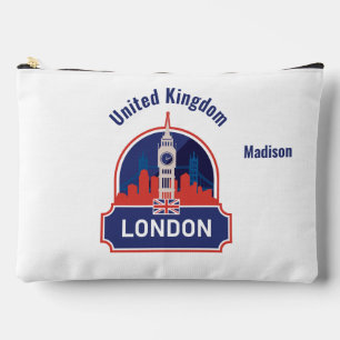 Individuelle Name London Zubehörtasche