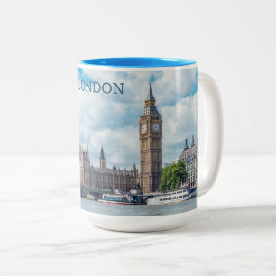 Individuelle Name London Zweifarbige Tasse
