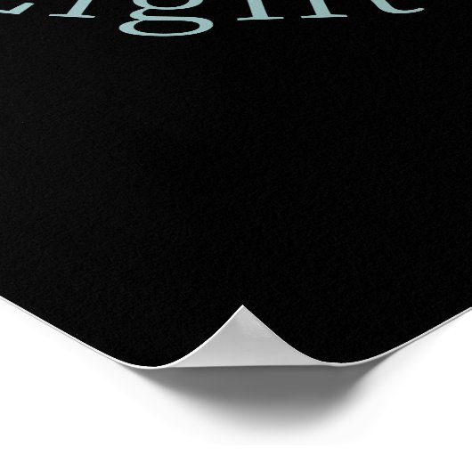 Individuelle Name Lotus - [NAME] Lichtschübe hell Poster (Ecke)