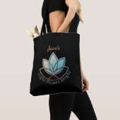 Individuelle Name Lotus Tasche - [NAME] Shines hel (Von Nahem)