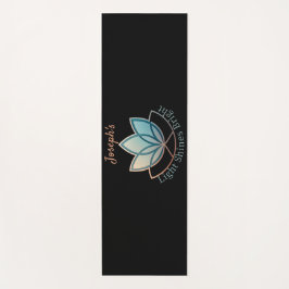 Individuelle Name Lotus Yoga Mat- [NAME] Shines he Yogamatte