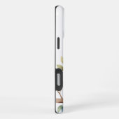 Individuelle Name Lovebirds Naturschutz am Meer iPhone Hülle (Rechte Seite)